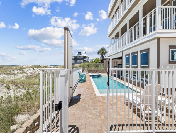 Six Bedroom Gulf Front Vacation Rental in Grayton Beach